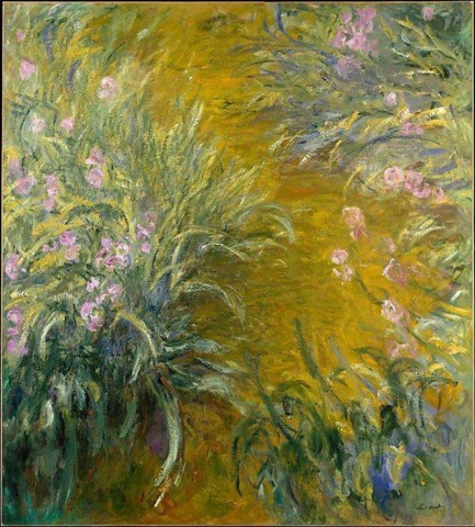 붓꽃을 통과하는 길, 1914~17