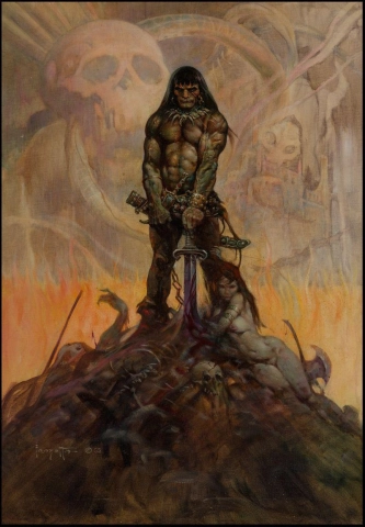 Conan il barbaro - poster originale del film
