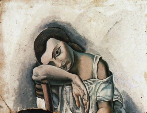 Porträtt av Ana Maria 1924