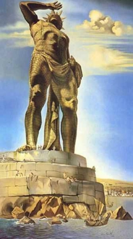 التمثال العملاق رودس