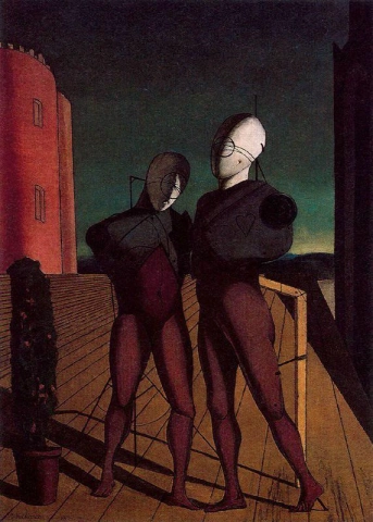 The duo - Models of the red tower
