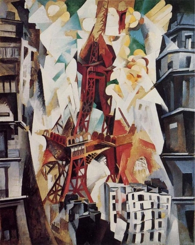 Champs de Mars - The red tower - 1914