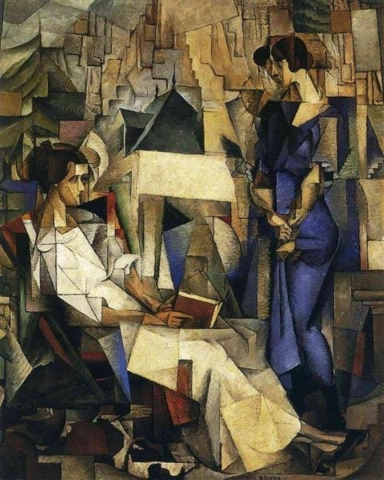 Retrato De Duas Mulheres - 1914