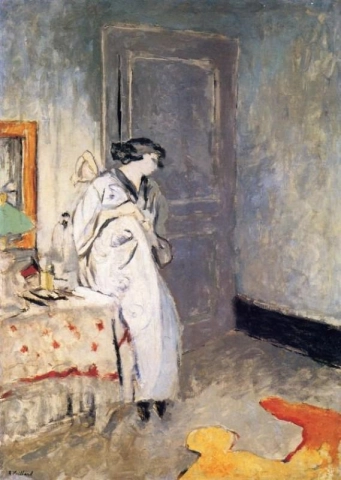 La habitación azul, ca. 1916 - 1917