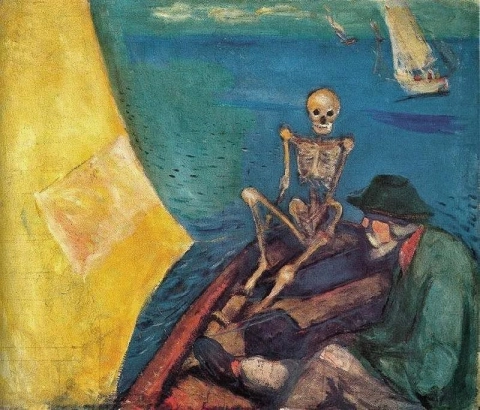 Död vid rodret, 1893