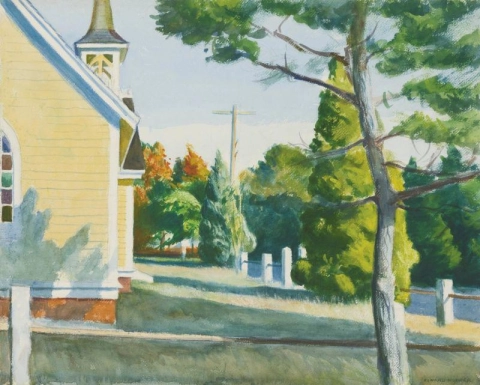 Iglesia en Eastham 1948