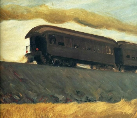 Eisenbahnzug - 1908