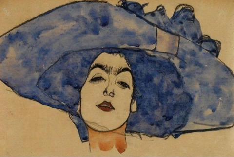 Retrato de Eva Freund Hacia 1910