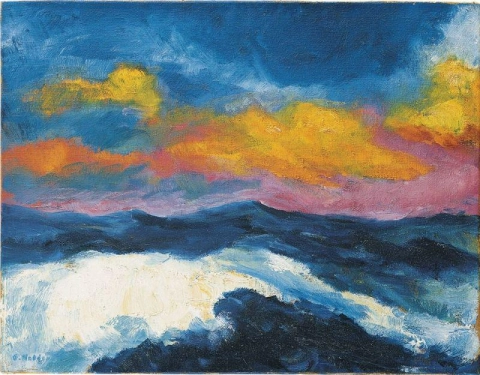 High Sea - Troubled Clouds 1948