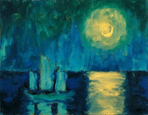 Moonlit Night 1914