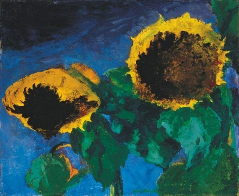 Reife Sonnenblumen, 1932