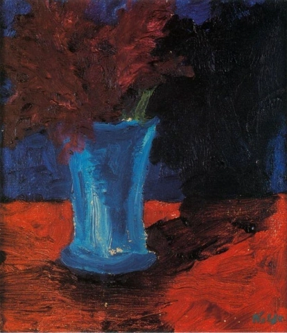 Vaas met bloemen, 1915