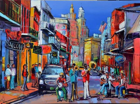 Músicos de Nova Orleans