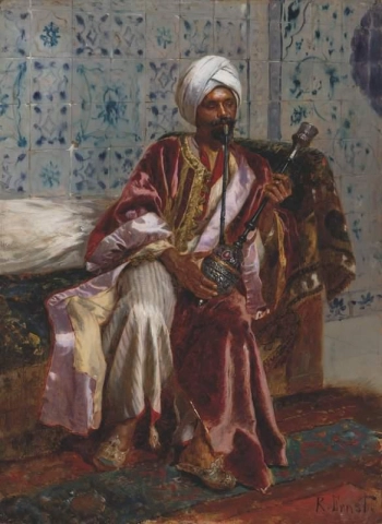 Arabian tupakointi Nargilahissa