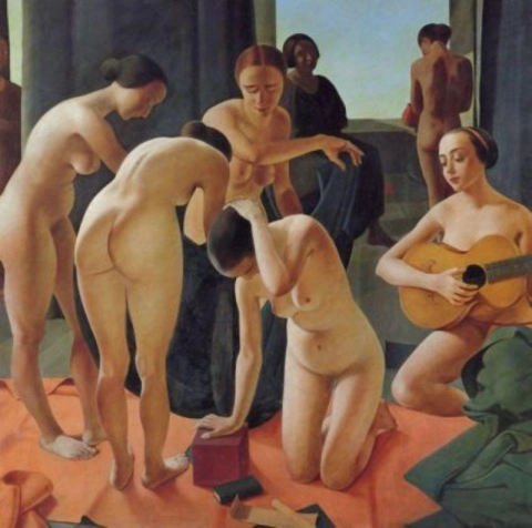 Феличе Казорати «Концерт» - 1924 г.