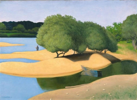 루아르강 가장자리의 모래 1923