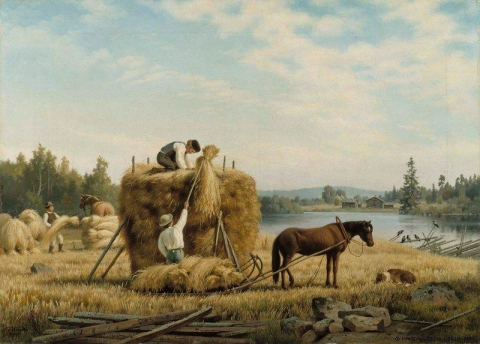 페르디난드 폰 라이트 수확기 1879