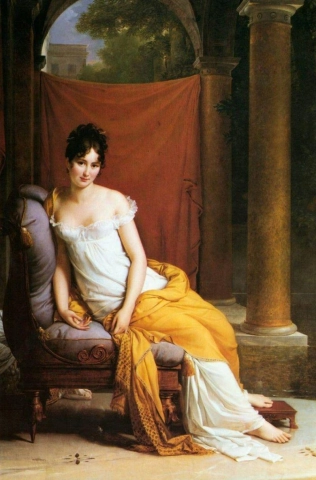 フラン・オイス・ジェラール ジュリエット・レカミエの肖像