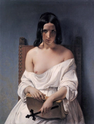 Francesco Hayez, Meditatie - 1851