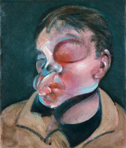 Zelfportret met gewond oog 1972