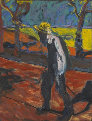 Studie zum Porträt von Van Gogh IV, 1957