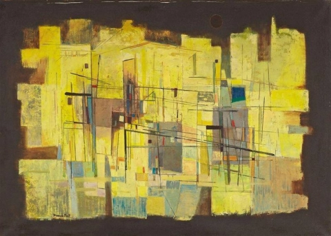 Francis Bott, Composition, 1952