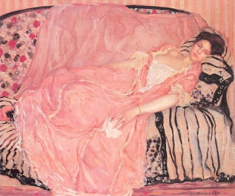 프레데릭 칼 프리세케 겔리 부인의 초상화 - 1907