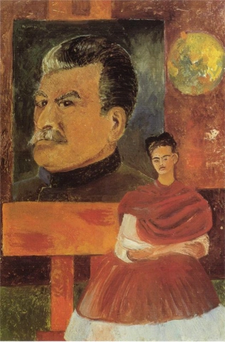 Selbstporträt mit Stalin