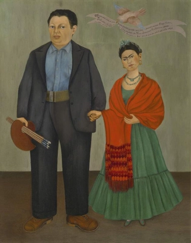 Frida en Diego Rivera