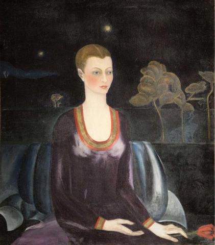 艾丽西亚·加兰特的肖像