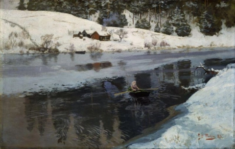 Winter At The River Simoa