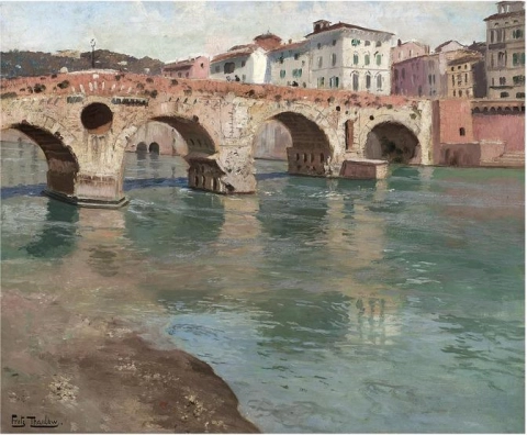 Puente Pietra Verona - 1894