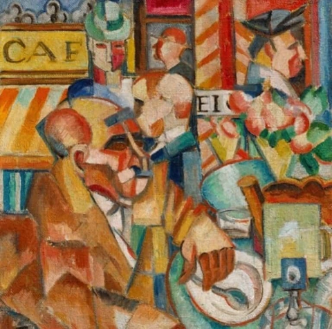 مقهى جورج تابرت - 1917