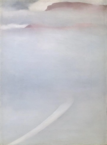 道路 - 霧のあるメサ、1961 年