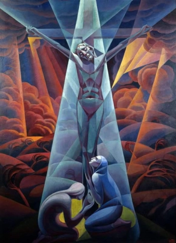 Gerardo Dottori Crocifissione - 1927