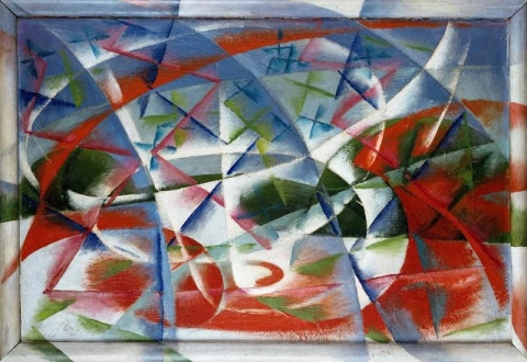 Giacomo Balla, abstracte snelheid