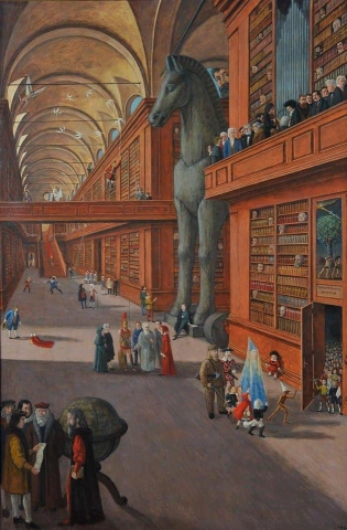 Gianfilippo Usellini The Magic Library