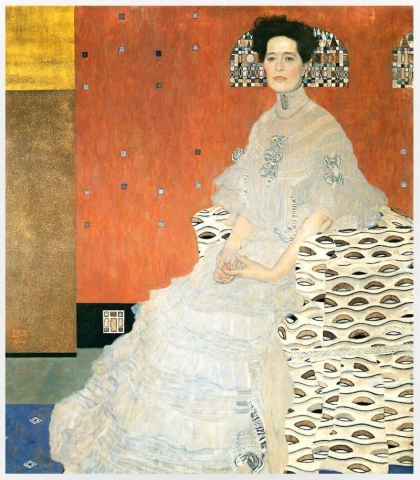 프리차 리들러의 초상 1906