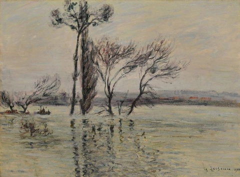 Gustave Loiseau La punta de la isla sumergida 1910