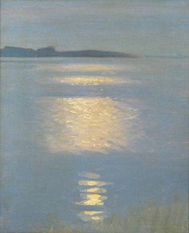 Harald Slott-Moller, Maneskin (Moonshine), 1906