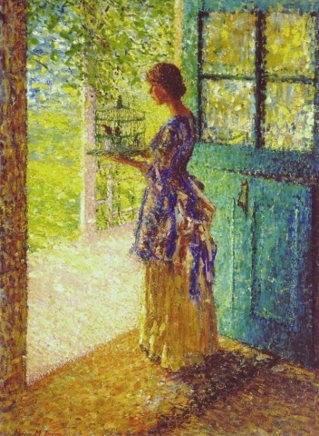 Helen M. Turner, The Birdcage, 1918