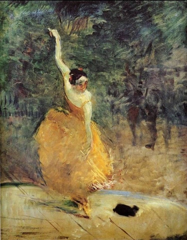 The Spanish dancer - 1888