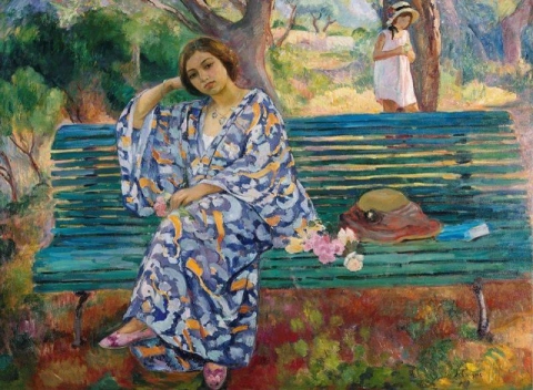 On The Green Bench 1911
