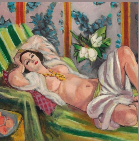 Odalisque Couchee Aux Magnolias - 1923