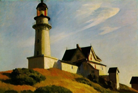 Lighthouse At Two Lights