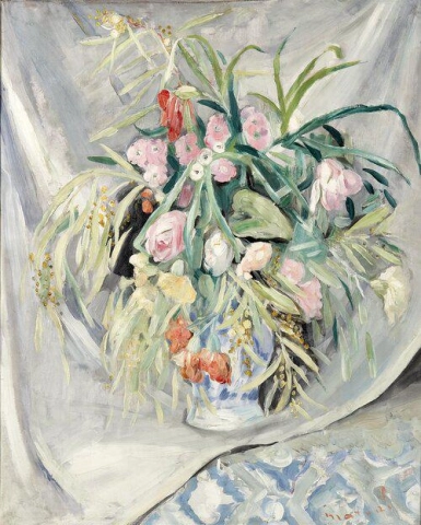 白色面纱花束，1925 年