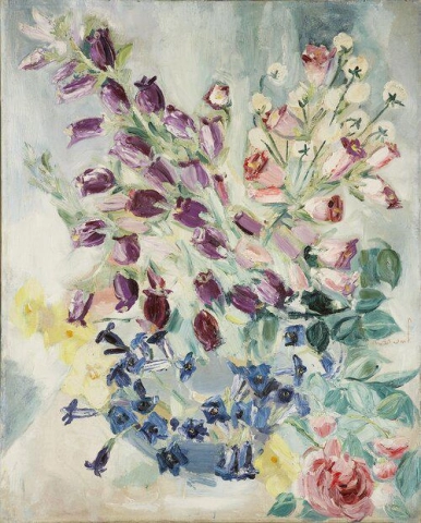 Vaso di campanule, 1927