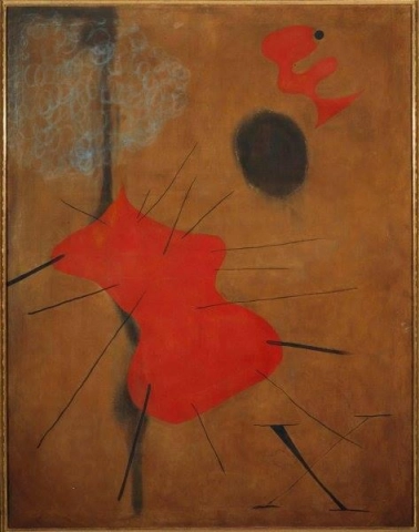 Pintando a mancha vermelha 1925
