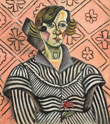 乔安妮塔·奥夫拉多尔肖像 1918