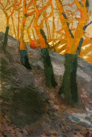 木々、1907～1909 年頃